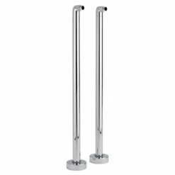 Milano Select - Traditional Floor Standing Bath Tap Legs - Chrome