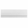 Milano - 1600mm Modern Bath Side Panel - White