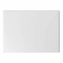 Milano - 700mm Modern Bath End Panel - White