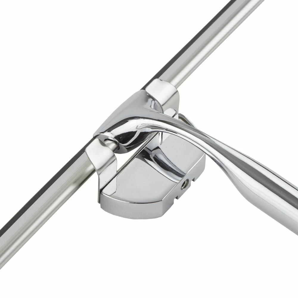 Milano Portland - Modern Shower Squeegee With Wall Hook - Chrome - Image 3