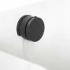 Milano Nero - Modern Overflow Bath Filler And Waste - Black