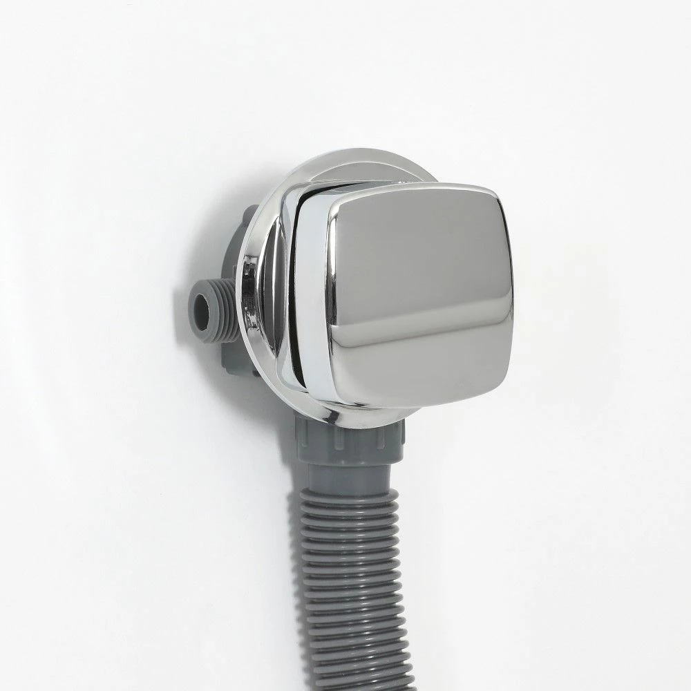 Milano Arvo - Modern Overflow Bath Filler And Waste - Chrome - Image 2