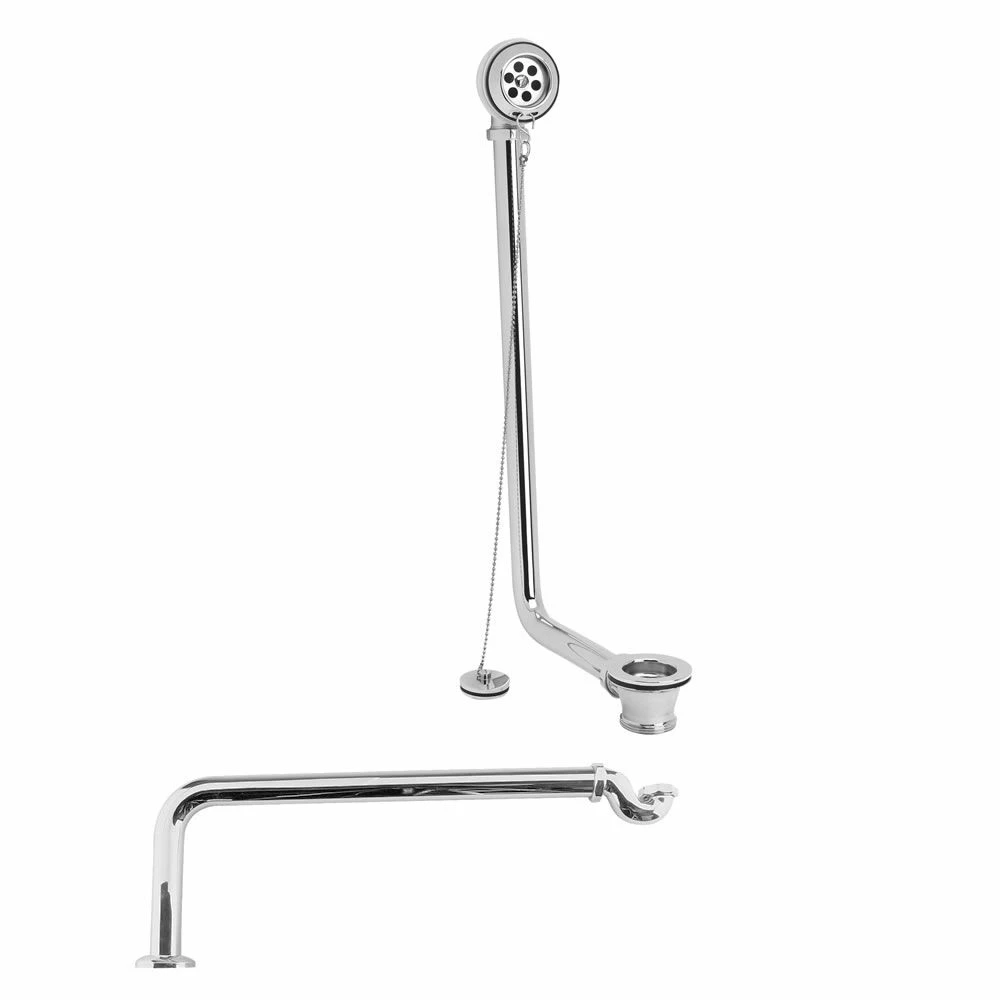 Milano Select - Traditional Luxury Chrome Exposed Bath Waste And Seal Trap