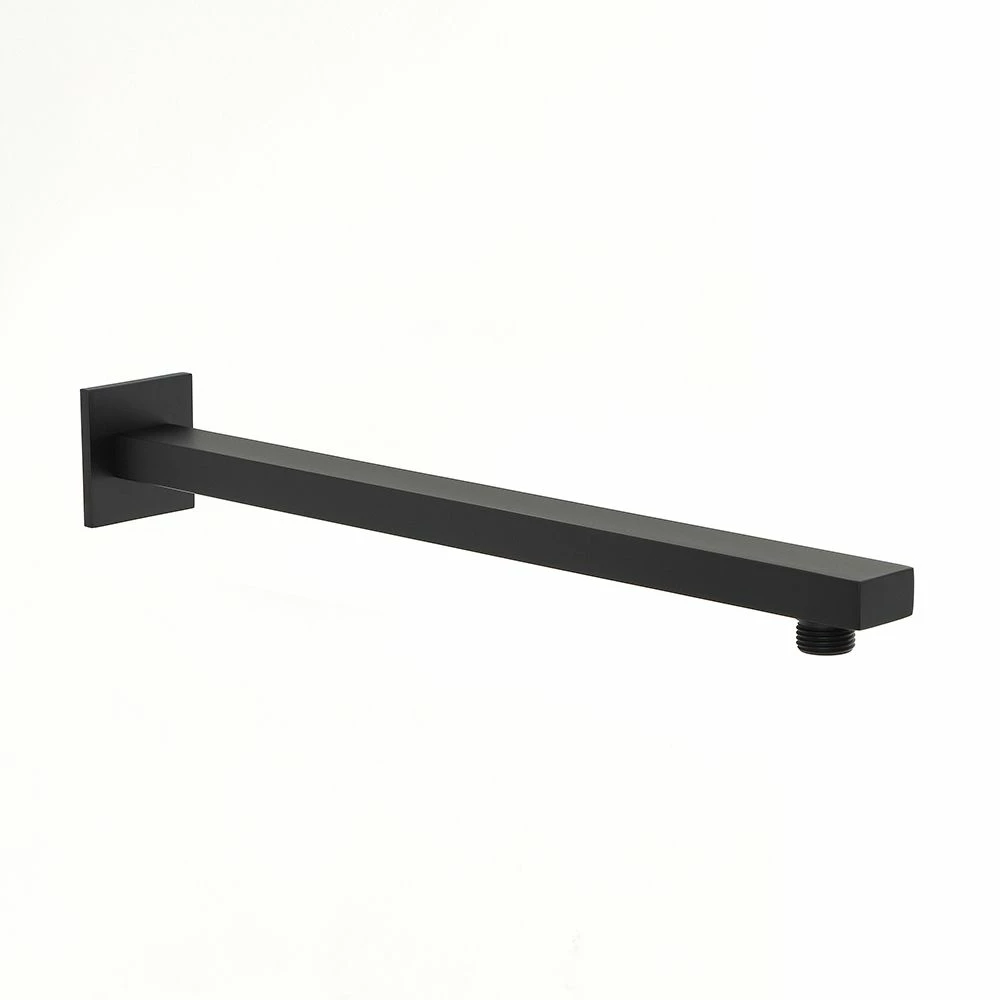 Milano Preto - Wall Mounted Shower Arm - Black