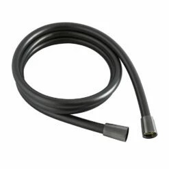 Milano Orno - 1.75m Smooth Shower Hose - Gun Metal Grey