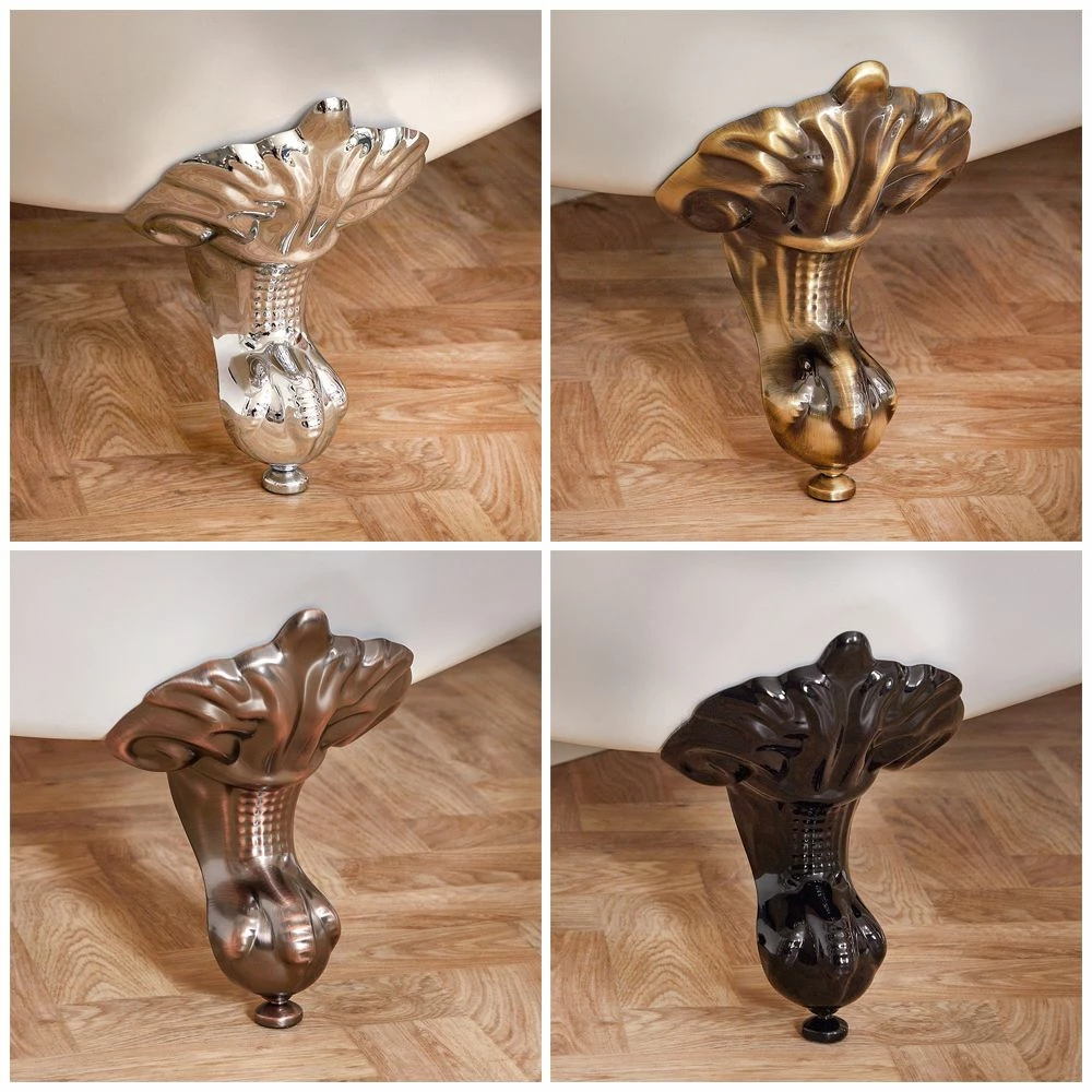 Milano Legend - White Traditional Freestanding Corner Shower Bath With Screen - 1685mm X 750mm - Choice Of Feet And Left/Right Hand Options - Image 2