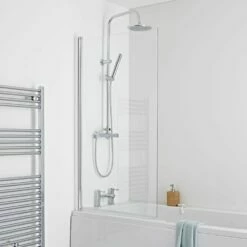 Milano Portland - Square Bath Shower Screen