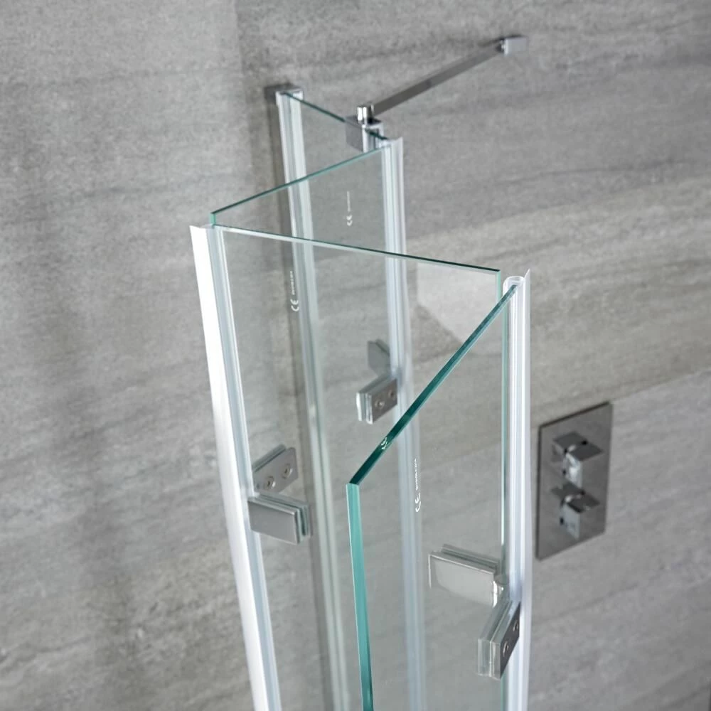 Milano Portland - Folding Shower Bath Screen - Image 6