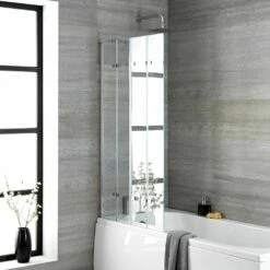 Milano Portland - Folding Shower Bath Screen