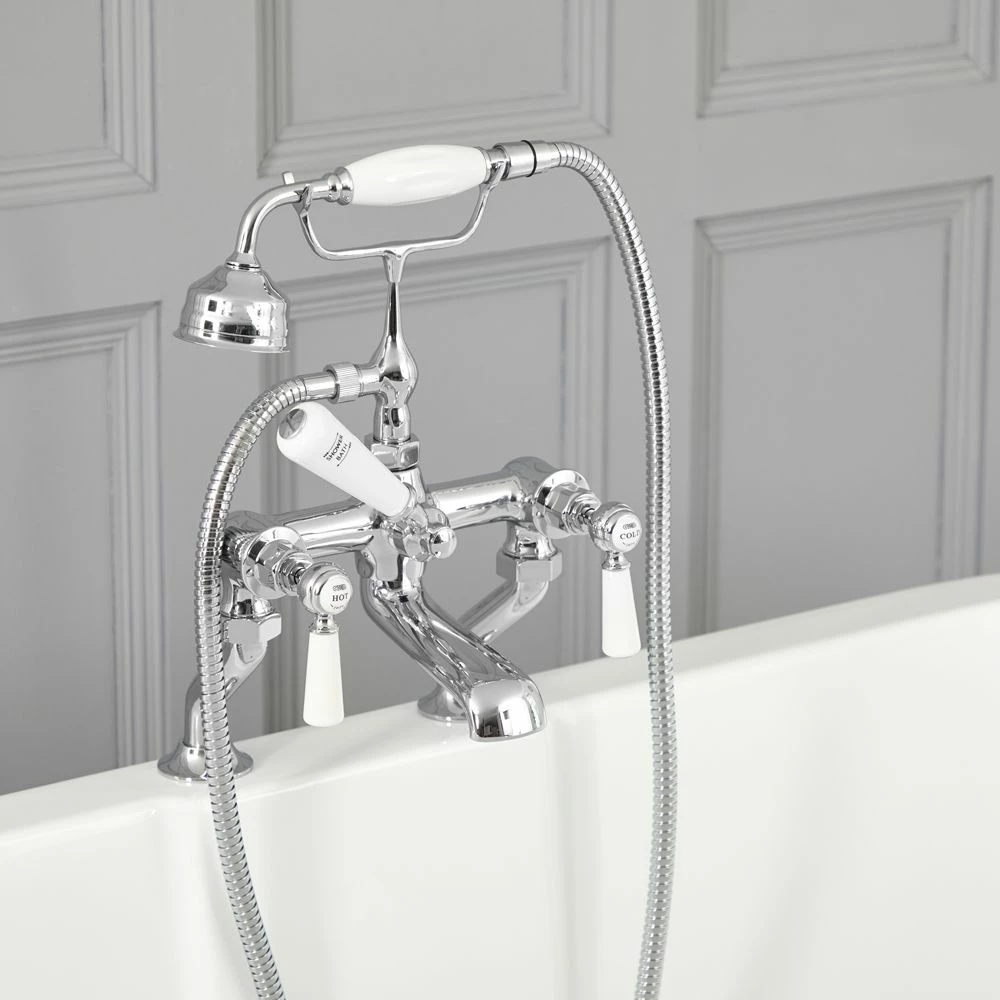 Milano Elizabeth - Traditional Lever Bath Shower Mixer Tap - Choice Of Finish