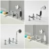 Milano Elizabeth - Traditional Lever 4 Tap-Hole Bath Shower Mixer Tap - Choice Of Finish