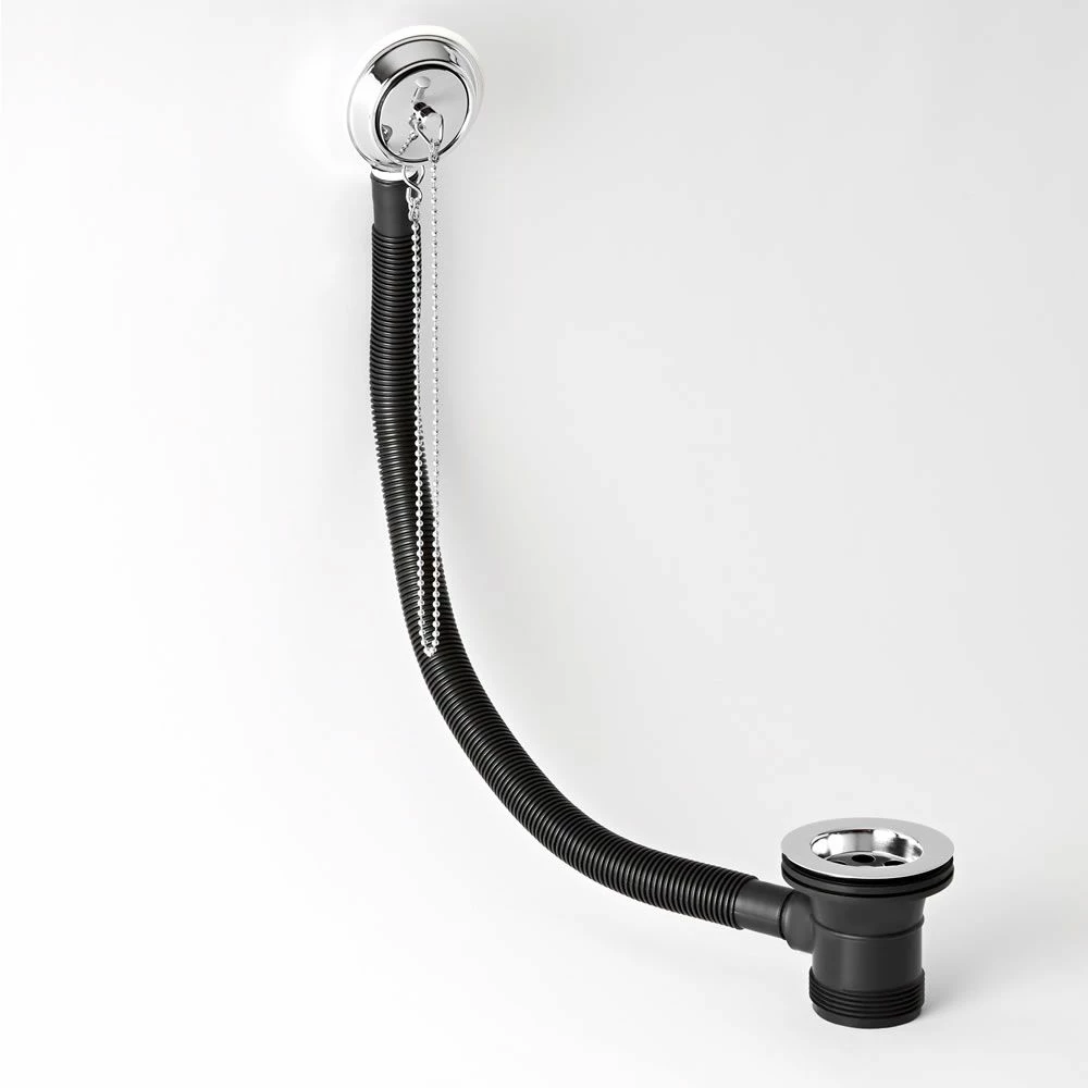 Milano Elizabeth - Traditional Bath Waste With Chain - Chrome