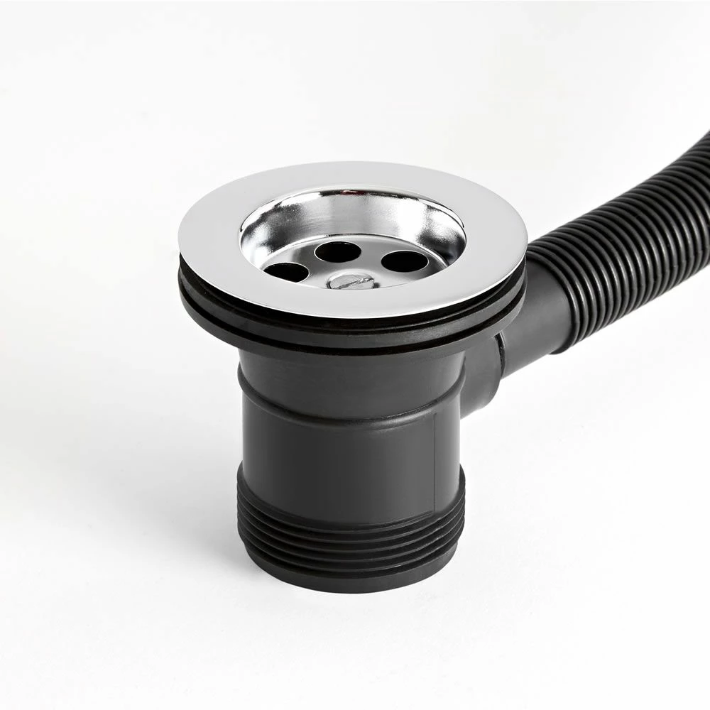 Milano Elizabeth - Traditional Bath Waste With Chain - Chrome - Image 2