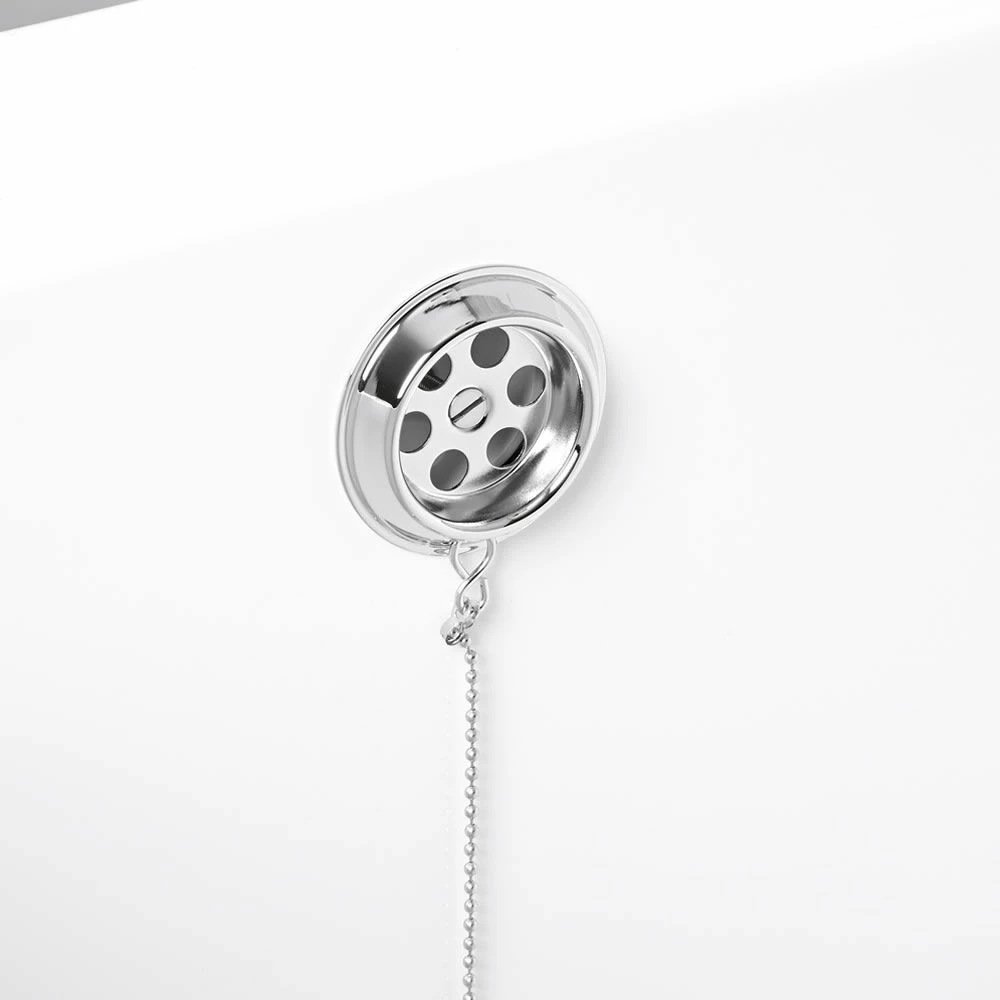 Milano Elizabeth - Traditional Bath Waste With Chain - Chrome - Image 6