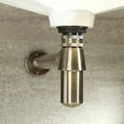 Milano Auro - Basin Bottle Trap - Brushed Gold