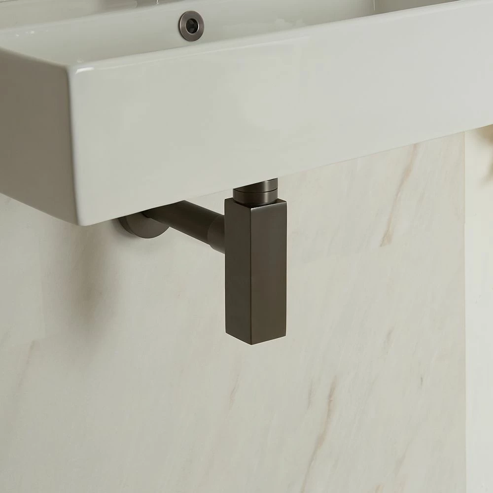 Milano Orno - Basin Bottle Trap - Gun Metal Grey - Image 3