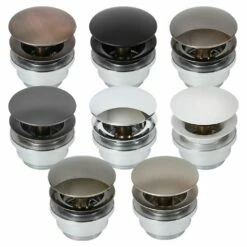 Milano - Universal Push Button Basin Waste - Choice Of Finish