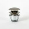 Milano - Universal Push Button Basin Waste - Brushed Nickel