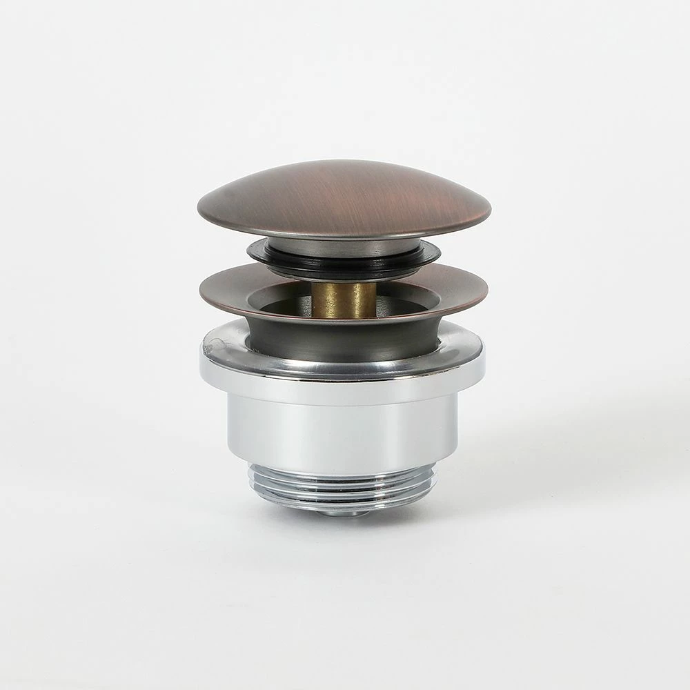 Milano - Universal Push Button Basin Waste - Oil Rubbed Bronze