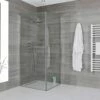 Milano Portland - Hinged Double Door Corner Wet Room Shower Enclosure - Choice Of Sizes