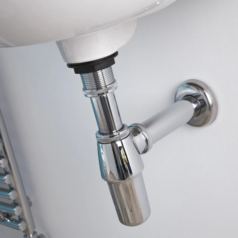 Milano Elizabeth - Standard Basin Bottle Trap - Chrome