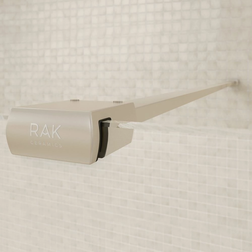 RAK Feeling - Greige Wet Room Shower Enclosure - Choice Of Glass Size - Image 3