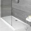 Milano Lithic - Low Profile Rectangular Shower Tray - 1000mm X 700mm
