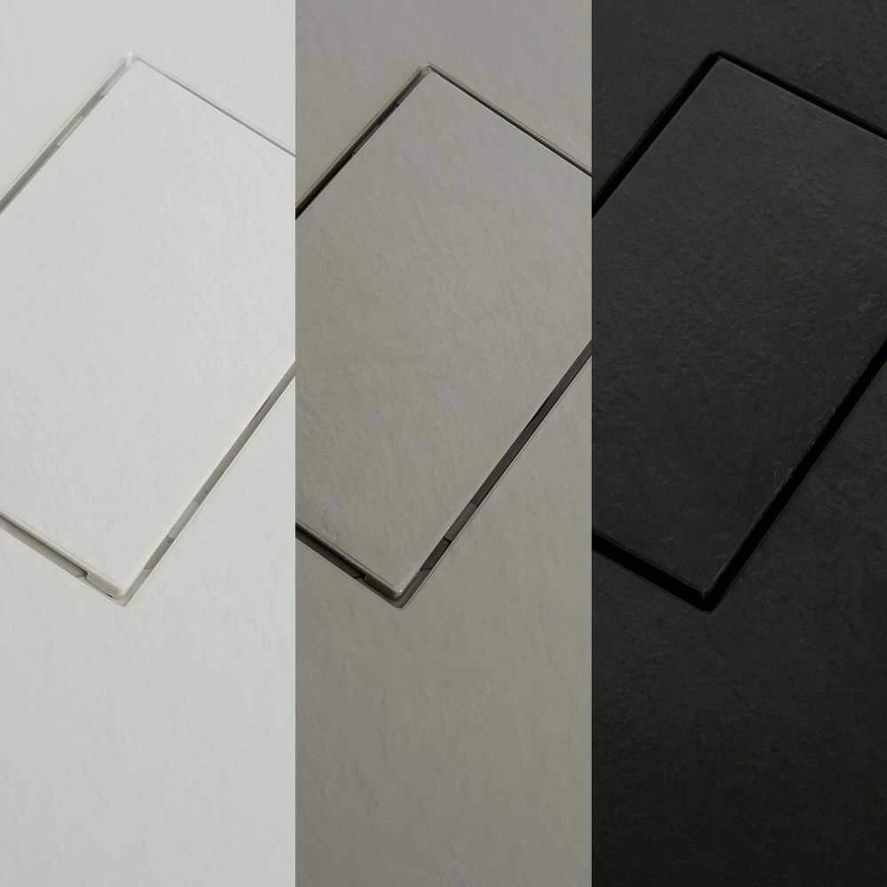 Milano Nero - Black Hinged Shower Door With Slate Tray - Choice Of Sizes - Image 4