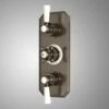 Milano Elizabeth - Traditional Concealed Thermostatic Triple Shower Valve - Oil Rubbed Bronze