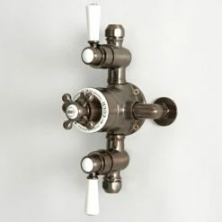 Milano Elizabeth - Traditional Triple Exposed Thermostatic Shower Valve - Oil Rubbed Bronze