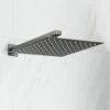 Milano Orno - Square 300mm Shower Head - Gun Metal Grey