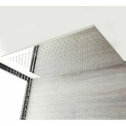 Milano Arvo - Modern Large 800mm X 500mm Shower Head - Chrome