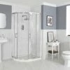 Milano Langley - Traditional Offset Quadrant Shower Enclosure - Choice Of Sizes