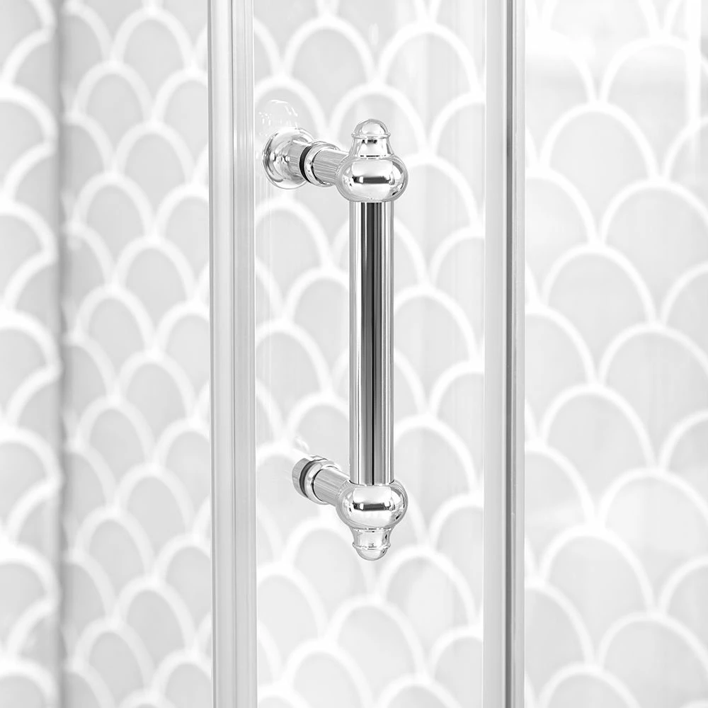 Milano Langley - Traditional Offset Quadrant Shower Enclosure - Choice Of Sizes - Image 2