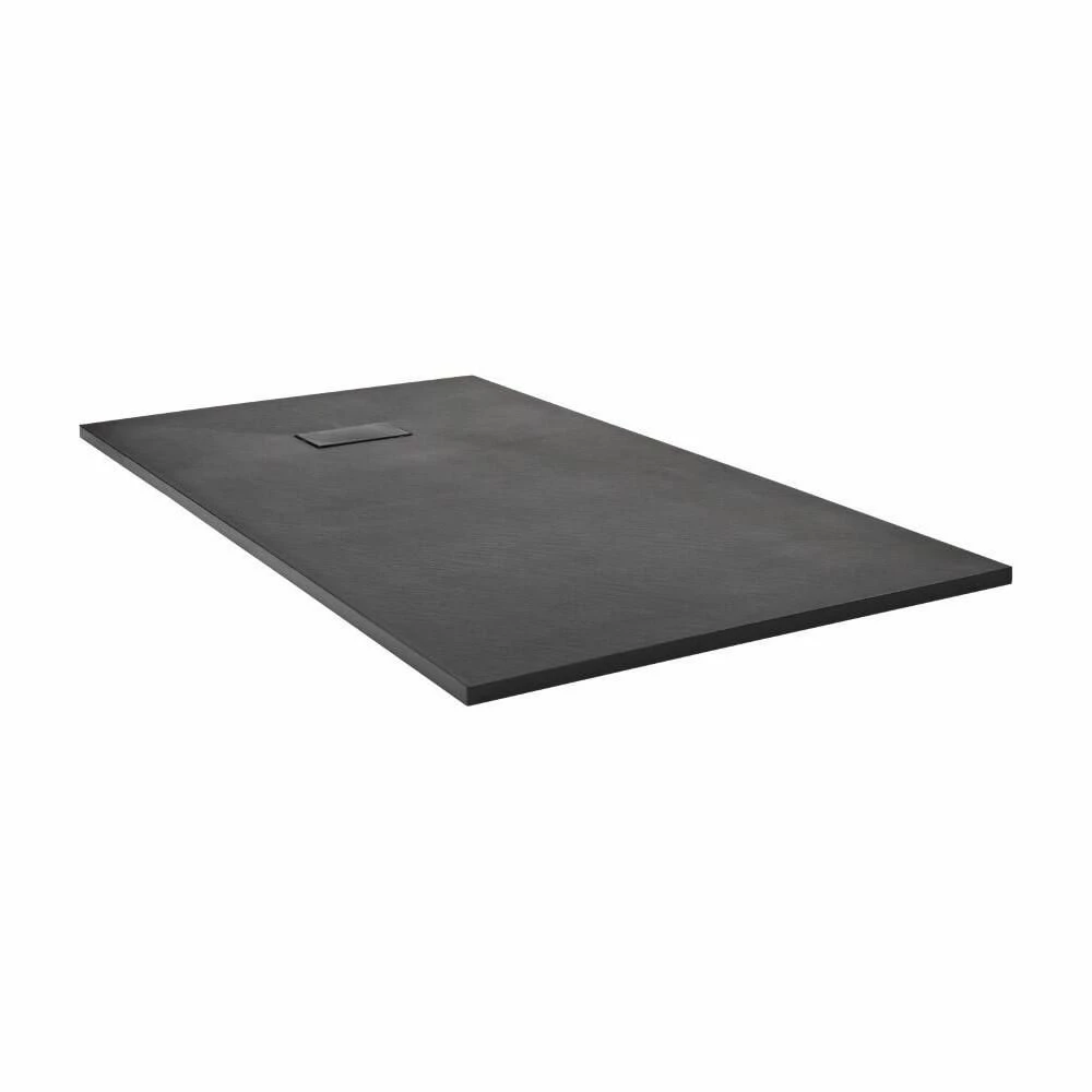Milano Rasa - Anthracite Slate Effect Shower Tray - Choice Of Size And Riser Kit - Image 2