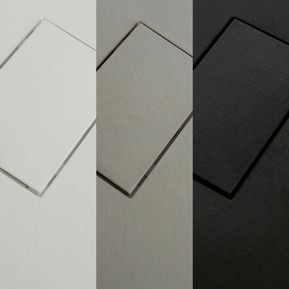 Milano Nero - Modern Walk-In Shower Enclosure With Slate Tray - Choice Of Sizes - Image 3