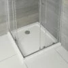 Milano Lithic - Low Profile Square Shower Tray - 760mm X 760mm