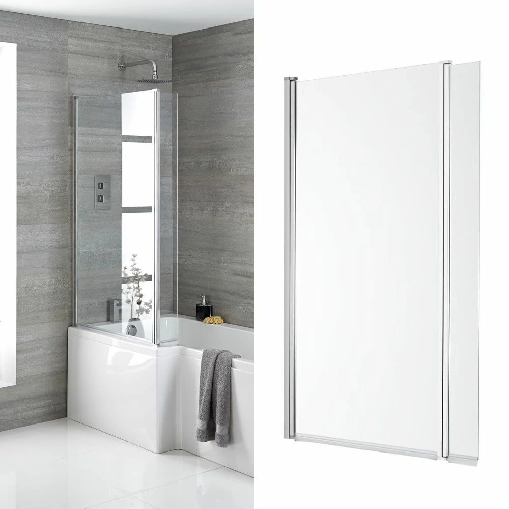 Milano Elswick β Square Shower Bath β Left And Right Hand Options With Choice Of Size, Panels And Screen - Image 3
