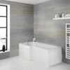 Milano Elswick – Square Shower Bath – Left And Right Hand Options With Choice Of Size, Panels And Screen