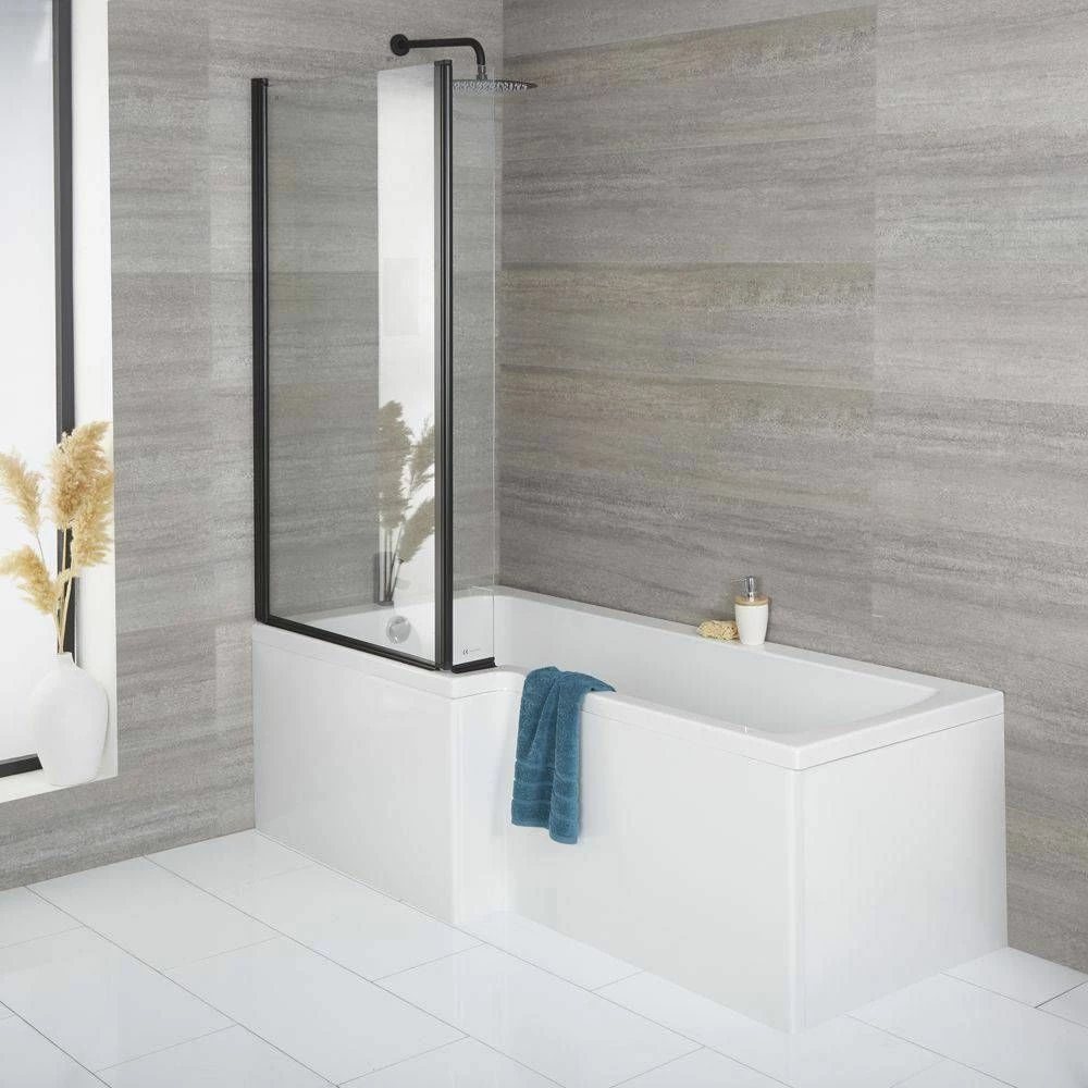 Milano Elswick - Square Shower Bath - Choice Of Size, Screen, Panels And Left / Right Hand Options - Image 3