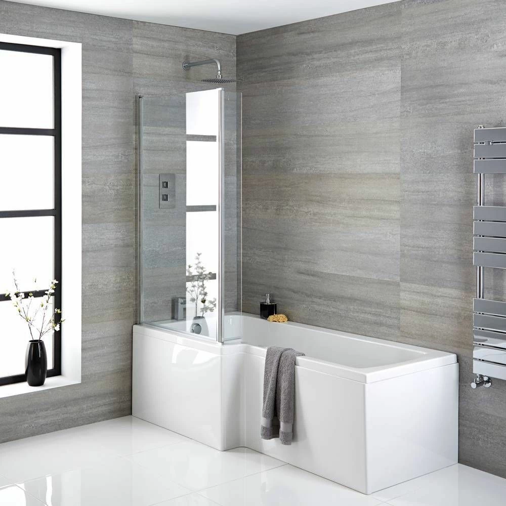 Milano Elswick - Square Shower Bath - Choice Of Size, Screen, Panels And Left / Right Hand Options - Image 4