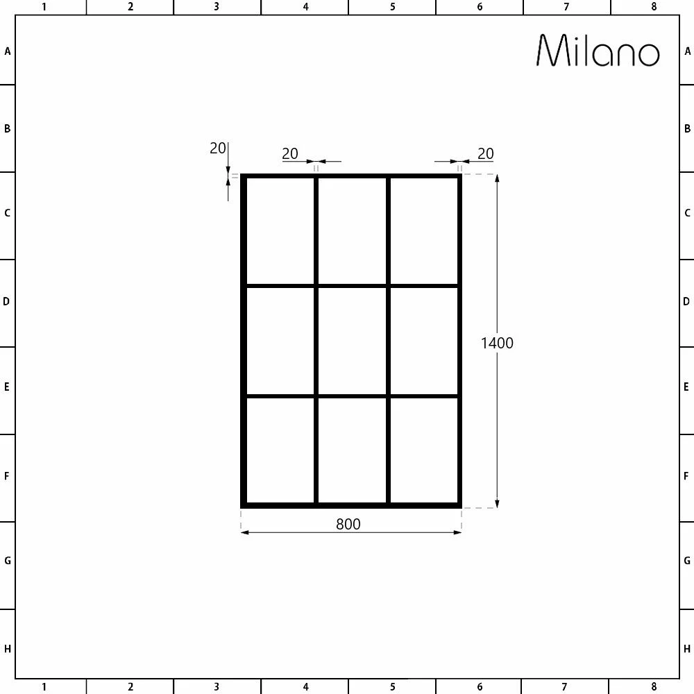 Milano Elswick - 1700mm X 750mm Standard Single Ended Shower Bath With Black Grid Bath Screen And Panels - Image 7