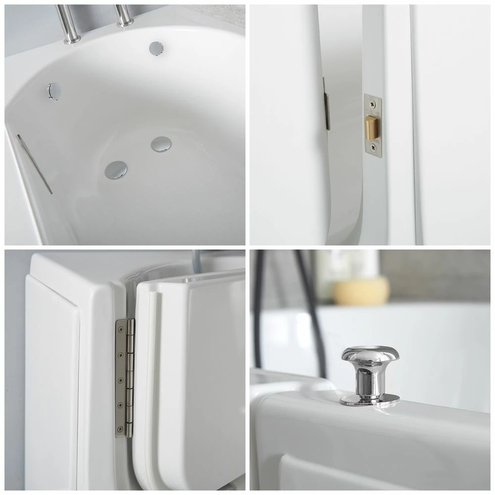 Milano Merso - 1700mm X 700mm Easy Access Walk-In Bath - Left And Right Hand Options - Image 4