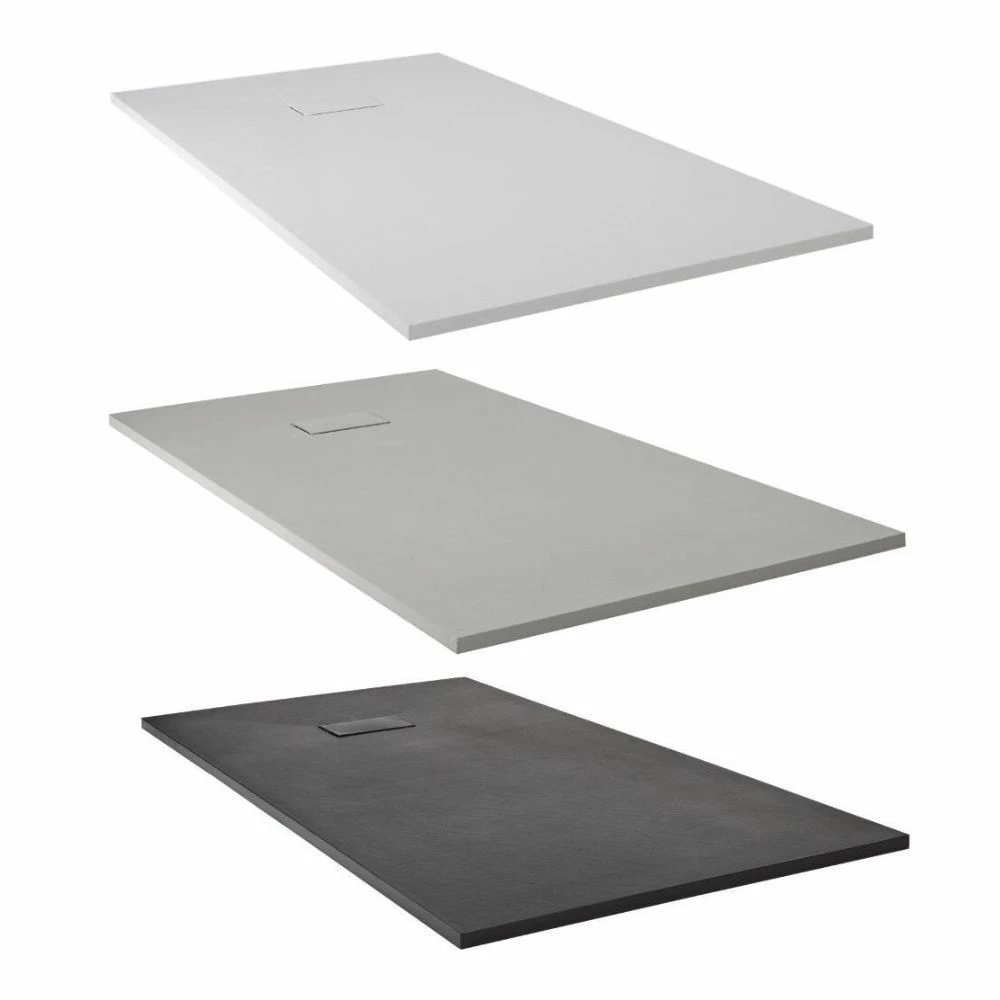 Milano Barq - Walk-In Shower Enclosure With Slate Tray - Choice Of Sizes And Hinged Return Panel Option - Image 5