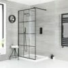 Milano Barq - Walk-In Shower Enclosure With Tray - Choice Of Sizes
