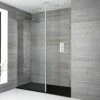 Milano Alto - Walk-In Shower Enclosure With Slate Tray - Choice Of Sizes