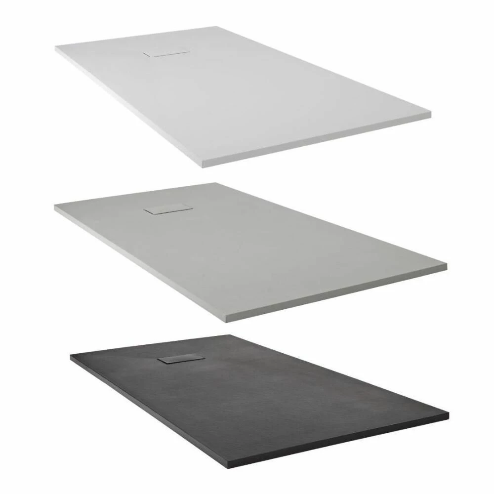 Milano Vara - Matt Copper Walk-In Shower Enclosure With Slate Tray - Choice Of Sizes - Image 2