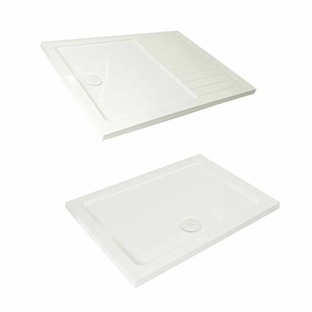 Milano Auro - Brushed Gold Corner Walk-In Shower Enclosure With Tray - Choice Of Sizes - Image 4